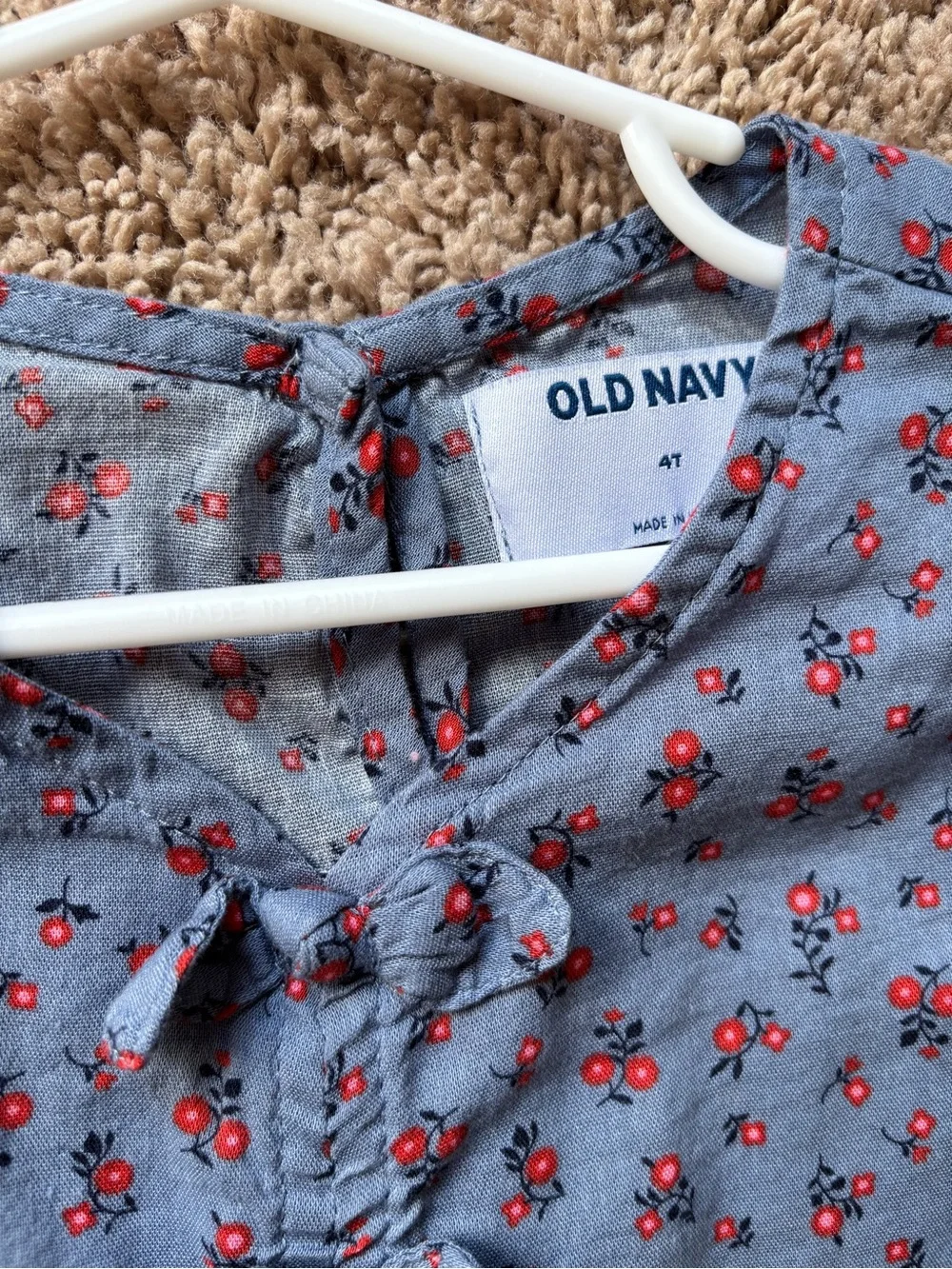 Old Navy bright red
